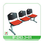 Linea sillas para el publico IP-D03-3+01