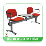 Linea sillas para el publico IP-D03B-3+01+06H