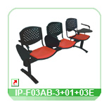 Linea sillas para el publico IP-F03AB-3+01+03E