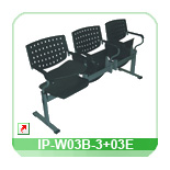 Linea sillas para el publico IP-W03B-3+03E
